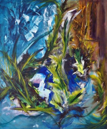 Peinture intitulée "Ombres et lumières…" par Liam G Déziel, Œuvre d'art originale, Huile
