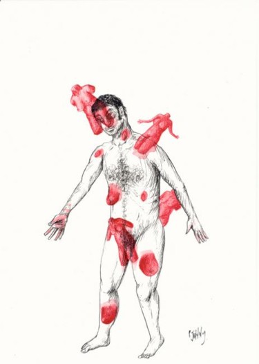 ITWT2 Dessin intitulée "ITWT2" par Patrick Jannin, Œuvre d'art originale, Autre