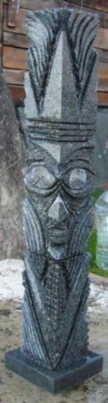 Escultura intitulada "Milho" por Mário Fresco, Obras de arte originais, Pedra