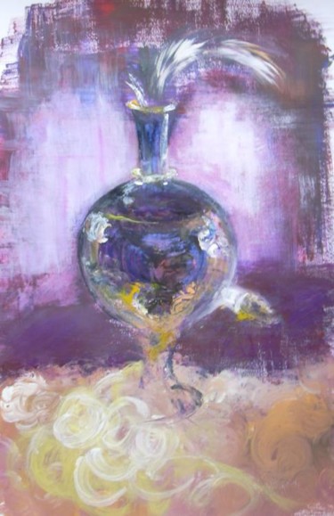 Peinture intitulée "Carafon" par Nathalie Torrents, Œuvre d'art originale