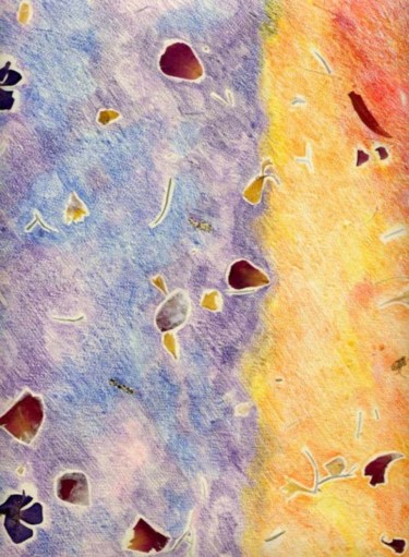 图画 标题为“dolori complementar…” 由Silvia Benfenati, 原创艺术品, 其他 安装在纸板上