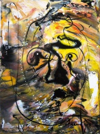 Pintura intitulada "METAMORFOSE" por Mário Fresco, Obras de arte originais, Óleo