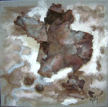 Painting titled "Fleur de Durance" by Maty, Original Artwork, Oil