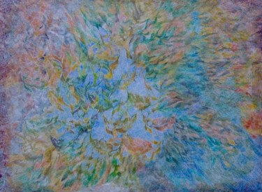 图画 标题为“il cielo visto dal…” 由Silvia Benfenati, 原创艺术品, 其他 安装在纸板上