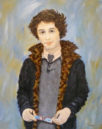 Peinture intitulée "Guillaume" par Mog, Œuvre d'art originale, Huile