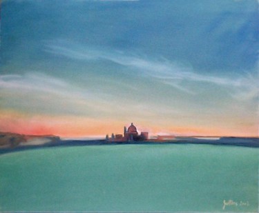 Malerei mit dem Titel "Rédemption, Venise" von Philippe Juttens, Original-Kunstwerk, Öl