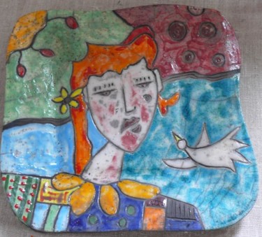 Design titled "coupelle conversati…" by Armelle Colombier, Original Artwork, Ceramics