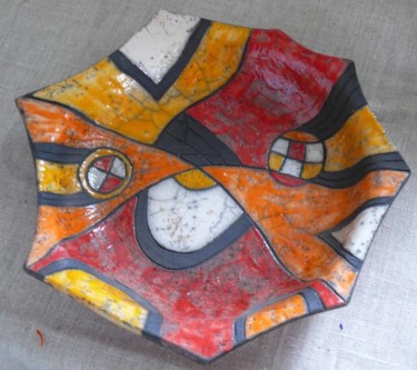 Design titled "coupe ethnique" by Armelle Colombier, Original Artwork, Ceramics