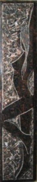 Escultura intitulada "ESTICADA" por Mário Fresco, Obras de arte originais, Pedra