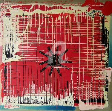 Peinture intitulée "Couchers de soleil" par Morganv6, Œuvre d'art originale, Huile