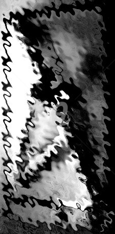 Sculpture intitulée "Tempête de neige" par Morganv6, Œuvre d'art originale, Techniques mixtes