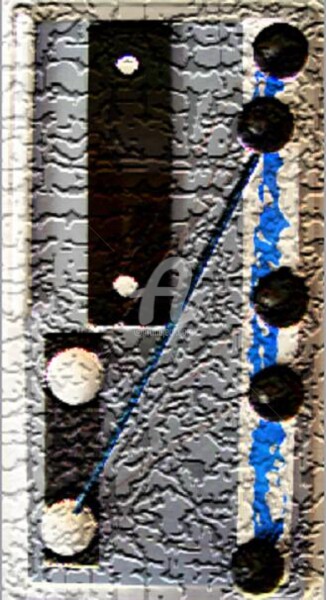 Sculpture intitulée "Usine à gaz en banl…" par Morganv6, Œuvre d'art originale, Techniques mixtes