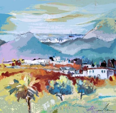 Peinture intitulée "Turre 02" par Miki De Goodaboom, Œuvre d'art originale, Huile