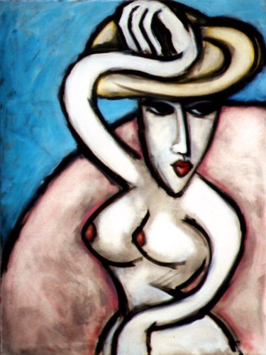 Painting titled "Untitlel 3" by Bradley Owen, Original Artwork, Oil