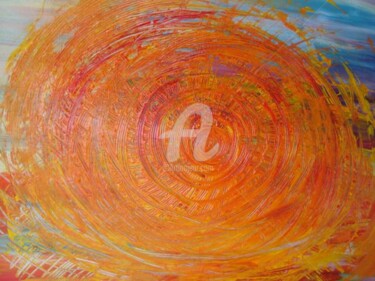Painting titled "Back into summer" by Elen Gera, Original Artwork, Oil