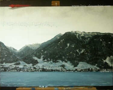 Peinture intitulée "PROGRESSION (Villen…" par Livia Alessandrini, Œuvre d'art originale