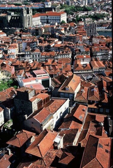 摄影 标题为“Porto. Vue aérienne” 由Catherine Boutin, 原创艺术品