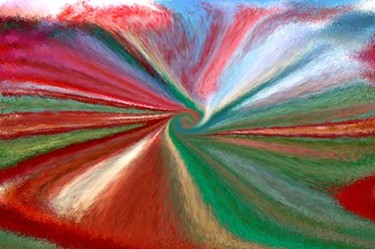 Artes digitais intitulada "Physical Structures…" por Cecília Melo E Castro, Obras de arte originais, Óleo