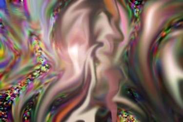 Artes digitais intitulada "Levei aos Deuses o…" por Cecília Melo E Castro, Obras de arte originais, Óleo