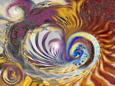 Artes digitais intitulada "ESCINCO EM METAMORF…" por Cecília Melo E Castro, Obras de arte originais, Outro