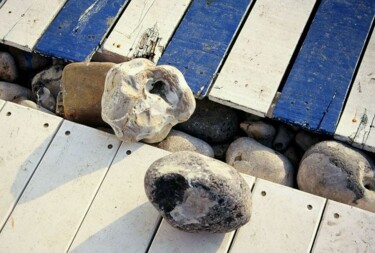 Photographie intitulée "Le Havre. Planches…" par Catherine Boutin, Œuvre d'art originale