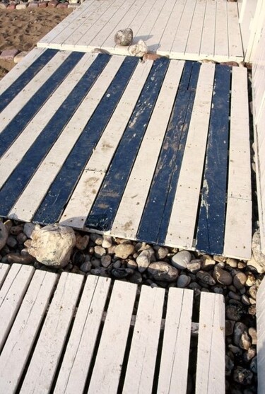 Photographie intitulée "Le Havre. Planches…" par Catherine Boutin, Œuvre d'art originale