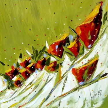 Painting titled "Exotic Transe" by Ivy Howard, Original Artwork