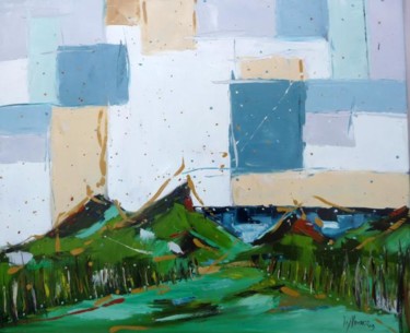 Painting titled "Spirited Sky" by Ivy Howard, Original Artwork