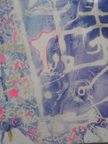 Peinture intitulée "corps du savon" par Tlemceni, Œuvre d'art originale, Huile
