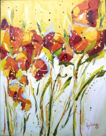 Painting titled "The Sunshine Is Mine" by Ivy Howard, Original Artwork