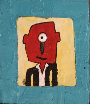 Schilderij getiteld "Tous pareils tous d…" door Wally, Origineel Kunstwerk