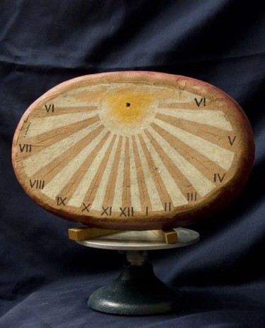Artigianato intitolato "meridiana solare su…" da Silvia Benfenati, Opera d'arte originale