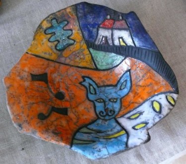 Design titled "coupe chat" by Armelle Colombier, Original Artwork
