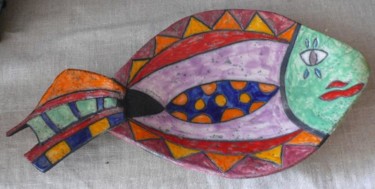 Design titled "coupe poisson" by Armelle Colombier, Original Artwork, Ceramics