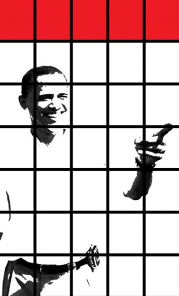 数字艺术 标题为“OBAMA” 由Alain Vistosi, 原创艺术品