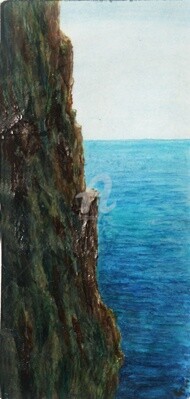 Painting titled "3 elements" by Elen Gera, Original Artwork, Oil
