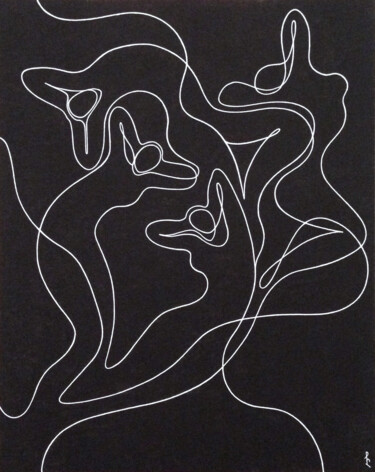 绘画 标题为“Four Graces” 由Lia Chechelashvili, 原创艺术品, 丙烯