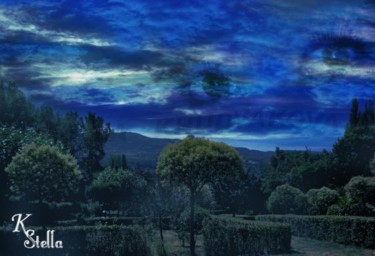 Fotografía titulada "Los ojos del Valle…" por Stella Khudyakova, Obra de arte original