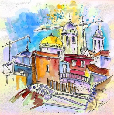 绘画 标题为“Cadiz 02” 由Miki De Goodaboom, 原创艺术品, 油