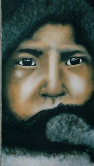 Painting titled "young child" by Pascal A Pelletier, Original Artwork