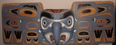 Painting titled "eagle" by Pascal A Pelletier, Original Artwork