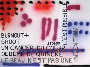 Peinture intitulée "Just In Time" par Toytoy, Œuvre d'art originale