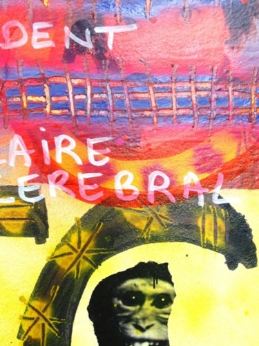 Peinture intitulée "WWW Détail" par Toytoy, Œuvre d'art originale