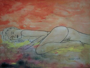 Pintura intitulada "Desenhos_coloridos_…" por Romeo Zanchett, Obras de arte originais