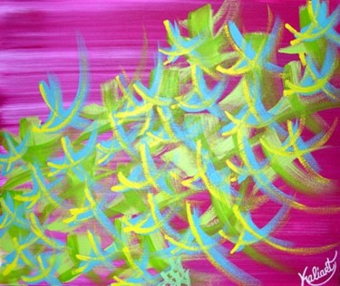 Peinture intitulée "* Danse dans tes br…" par Kaliart, Œuvre d'art originale