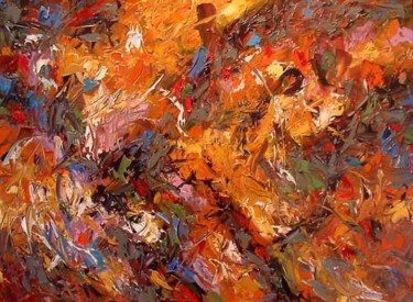 Peinture intitulée "27jan2009_18X24.jpg" par Jean-Pierre Pépin, Œuvre d'art originale