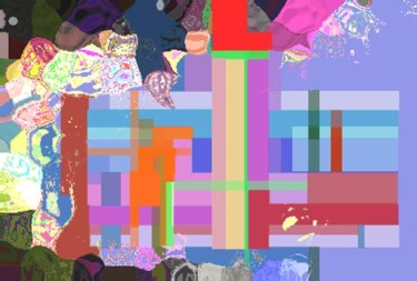 Artes digitais intitulada "DESAFIEI PLANOS CRI…" por Cecília Melo E Castro, Obras de arte originais, Outro