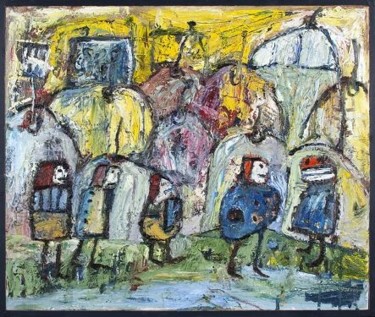 Painting titled "rangers" by Tuul, Original Artwork