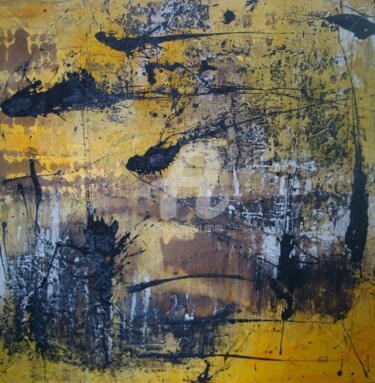 Painting titled "Trajectory" by Sio Montera, Original Artwork, Oil
