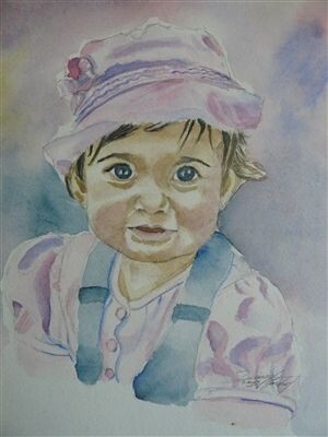 Peinture intitulée "choupiotte" par David Marchal, Œuvre d'art originale, Huile